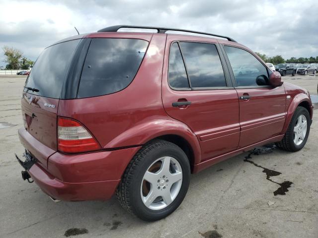 4JGAB74E6YA174654 - 2000 MERCEDES-BENZ ML 55 RED photo 3