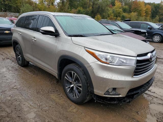 5TDKKRFHXGS140729 - 2016 TOYOTA HIGHLANDER XLE GRAY photo 4
