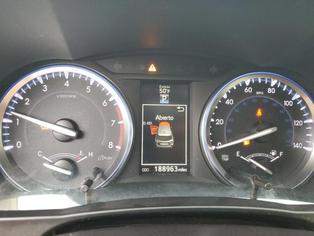 5TDKKRFHXGS140729 - 2016 TOYOTA HIGHLANDER XLE GRAY photo 9