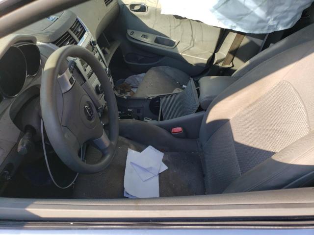 1G1ZG57B194123487 - 2009 CHEVROLET MALIBU LS WHITE photo 7