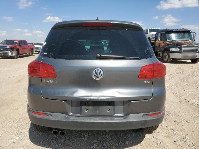 WVGRV7AX6HK012601 - 2017 VOLKSWAGEN TIGUAN WOLFSBURG GRAY photo 6