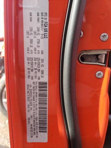 3C4PDDEG1JT512676 - 2018 DODGE JOURNEY GT ORANGE photo 13