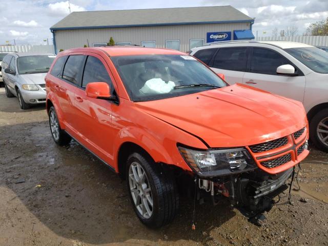 3C4PDDEG1JT512676 - 2018 DODGE JOURNEY GT ORANGE photo 4