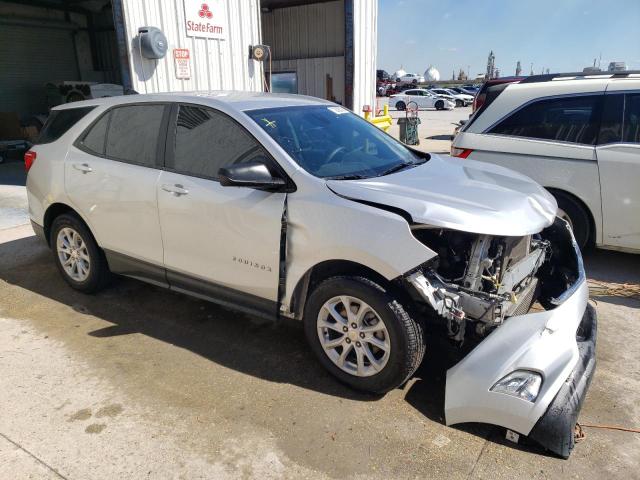 3GNAXHEV1MS131804 - 2021 CHEVROLET EQUINOX LS SILVER photo 4