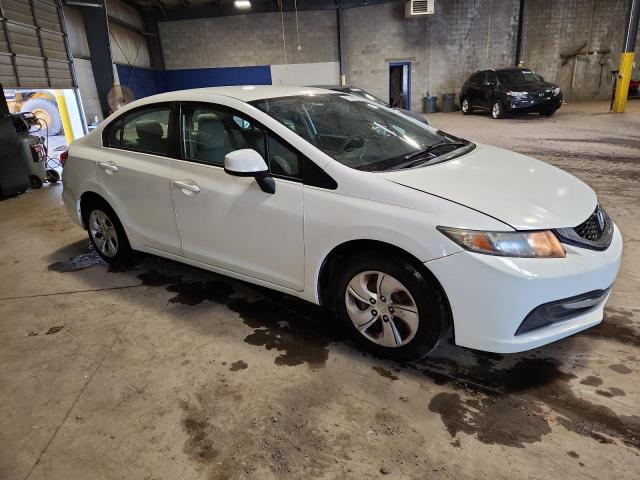 2HGFB2F55DH545665 - 2013 HONDA CIVIC LX WHITE photo 4