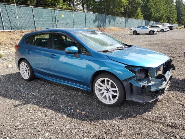 4S3GTAJ60K1710429 - 2019 SUBARU IMPREZA SPORT Mavi fotoğraf 4
