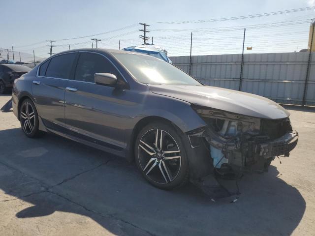 1HGCR2F51HA237721 - 2017 HONDA ACCORD SPORT CHARCOAL photo 4