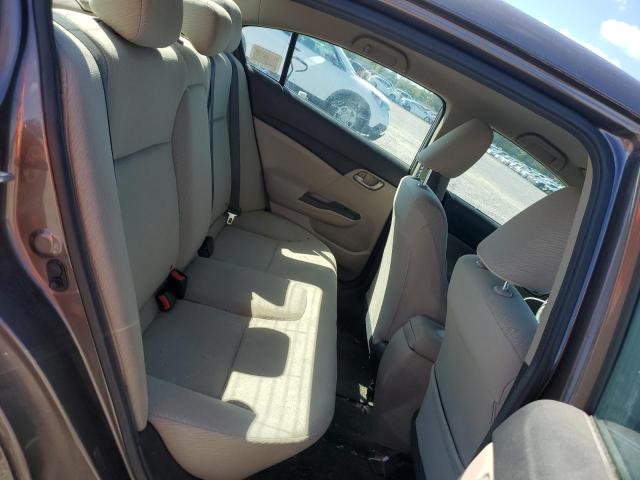2HGFB2F56DH567304 - 2013 HONDA CIVIC LX TAN photo 10