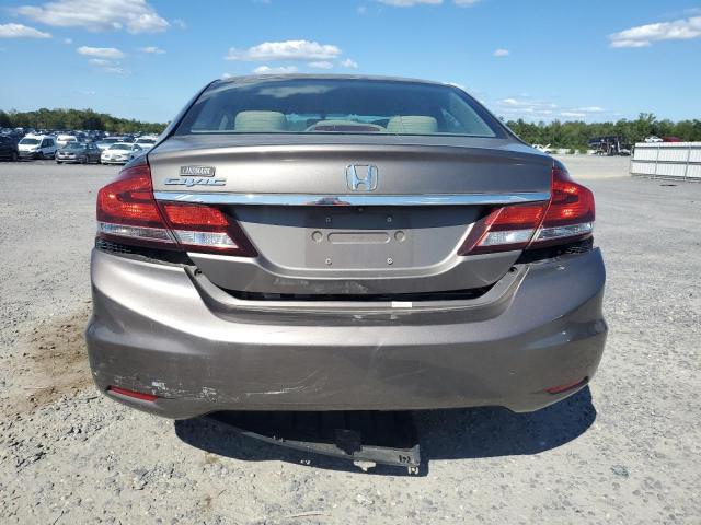 2HGFB2F56DH567304 - 2013 HONDA CIVIC LX TAN photo 6