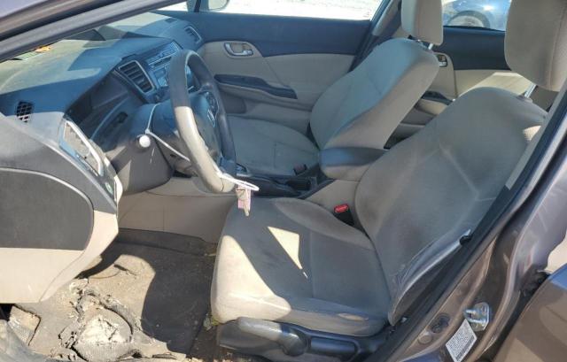 2HGFB2F56DH567304 - 2013 HONDA CIVIC LX TAN photo 7