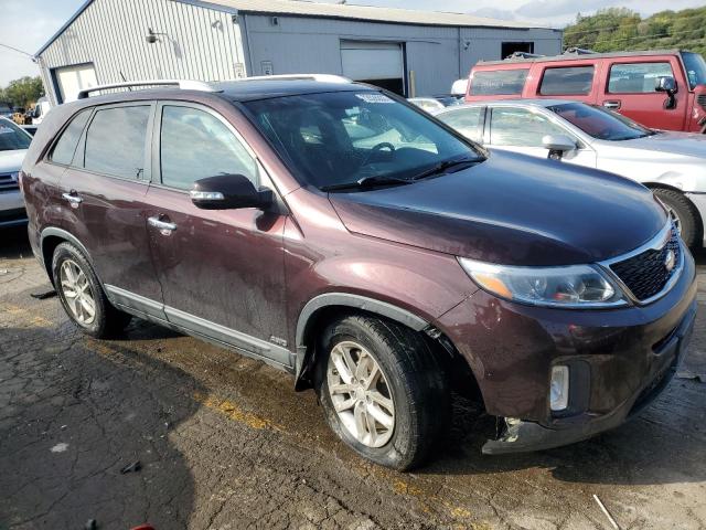 5XYKTCA65EG544631 - 2014 KIA SORENTO LX MAROON photo 4