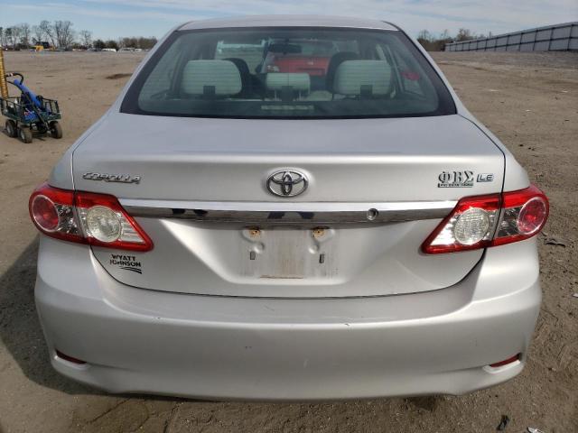 2T1BU4EE5DC106156 - 2013 TOYOTA COROLLA IM BASE SILVER photo 6