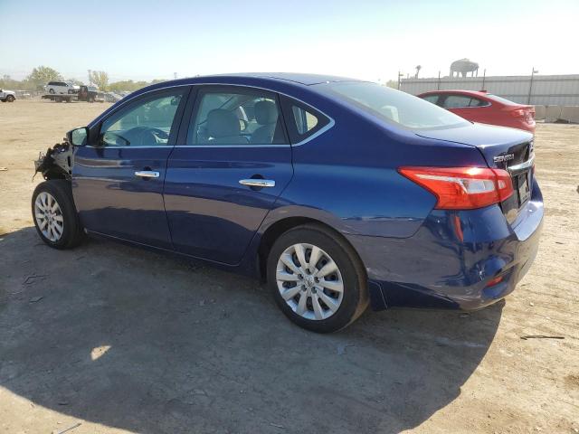 3N1AB7AP7GY247375 - 2016 NISSAN SENTRA S BLUE photo 2