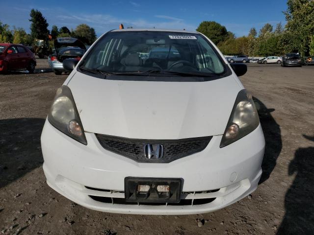 JHMGE8H39BS005846 - 2011 HONDA FIT WHITE photo 5