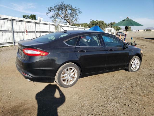 3FA6P0H75DR206112 - 2013 FORD FUSION SE BLACK photo 3