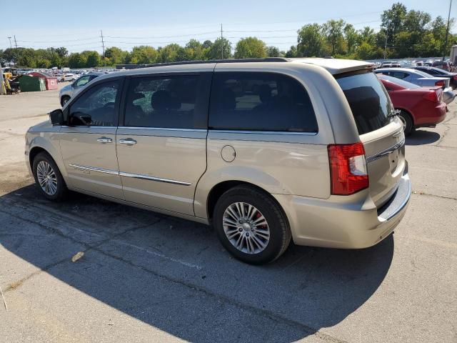 2C4RC1CG8DR510198 - 2013 CHRYSLER TOWN & COU TOURING L GOLD photo 2