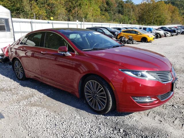 3LN6L2G97GR617483 - 2016 LINCOLN MKZ RED photo 4