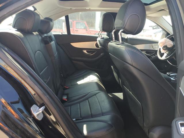 55SWF4KB9GU146907 - 2016 MERCEDES-BENZ C 300 4MATIC BLACK photo 10