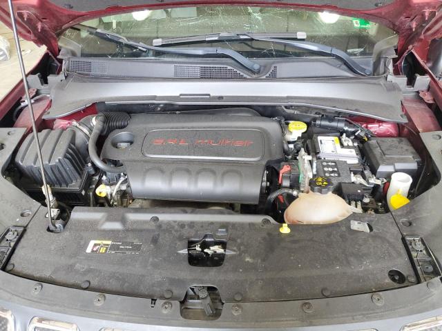 3C4NJCBB2NT187450 - 2022 JEEP COMPASS LATITUDE BURGUNDY photo 12