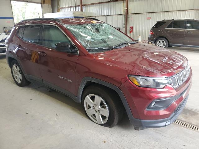 3C4NJCBB2NT187450 - 2022 JEEP COMPASS LATITUDE BURGUNDY photo 4