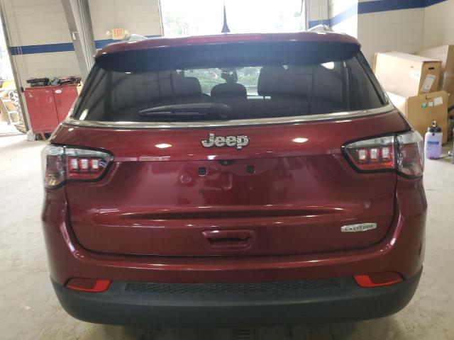 3C4NJCBB2NT187450 - 2022 JEEP COMPASS LATITUDE BURGUNDY photo 6