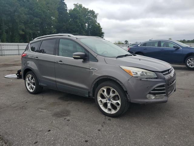 1FMCU0J93DUD31387 - 2013 FORD ESCAPE TITANIUM GRAY photo 4