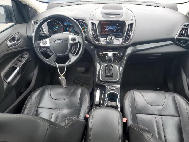 1FMCU0J93DUD31387 - 2013 FORD ESCAPE TITANIUM GRAY photo 8