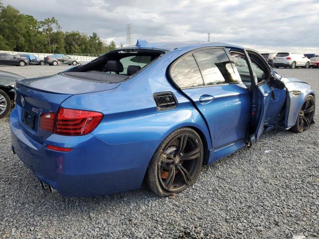 WBSFV9C54FD595212 - 2015 BMW M5 BLUE photo 3