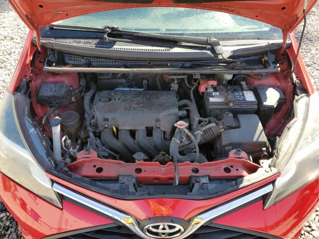 VNKKTUD32GA063351 - 2016 TOYOTA YARIS L RED photo 11