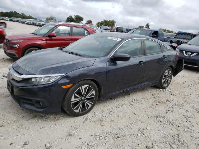 2HGFC1F71HH653067 - 2017 HONDA CIVIC EXL ლურჯი ფოტო 1