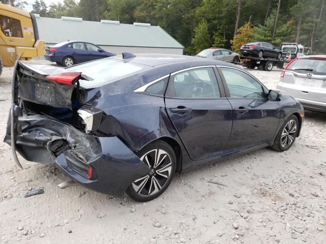 2HGFC1F71HH653067 - 2017 HONDA CIVIC EXL ლურჯი ფოტო 3