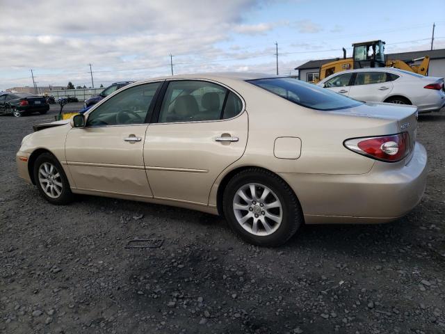 JTHBA30G445045129 - 2004 LEXUS ES 330 GOLD photo 2