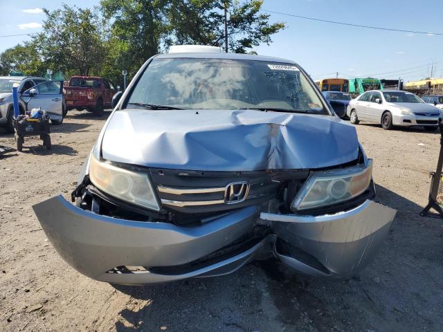 5FNRL5H47BB067704 - 2011 HONDA ODYSSEY EX BLUE photo 5