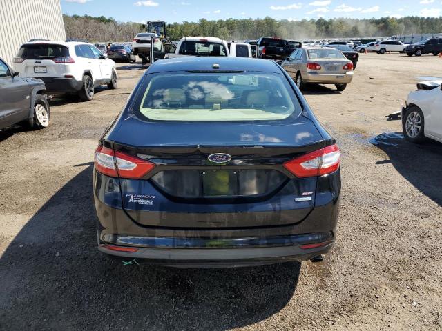 1FA6P0HD4G5108749 - 2016 FORD FUSION SE BLACK photo 6