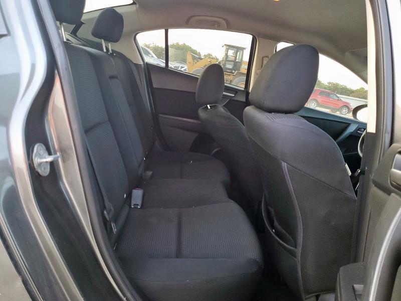 JM1BL1VF9C1504533 - 2012 MAZDA 3 I ნაცრისფერი ფოტო 10