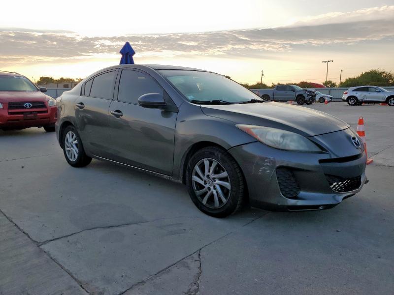 JM1BL1VF9C1504533 - 2012 MAZDA 3 I ნაცრისფერი ფოტო 4