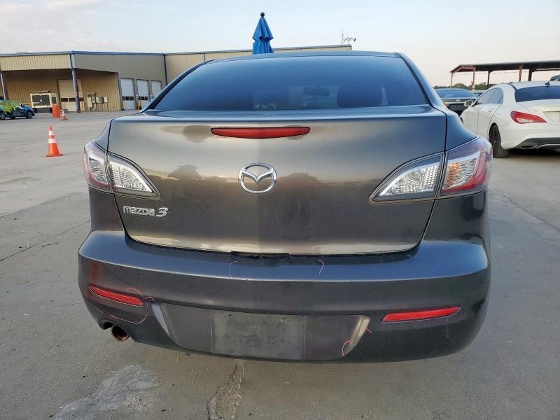 JM1BL1VF9C1504533 - 2012 MAZDA 3 I ნაცრისფერი ფოტო 6