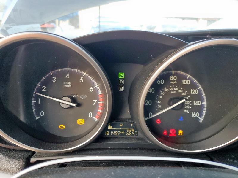 JM1BL1VF9C1504533 - 2012 MAZDA 3 I ნაცრისფერი ფოტო 9