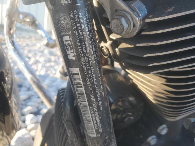 1HD1KHC16NB643108 - 2022 HARLEY-DAVIDSON FLTRX Siyah fotoğraf 9