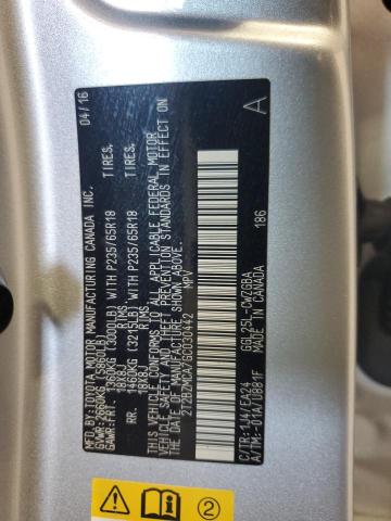 2T2BZMCA7GC030442 - 2016 LEXUS RX 350 BASE SILVER photo 13