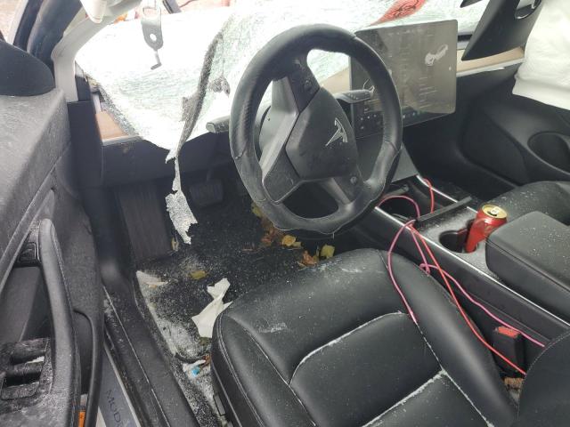 5YJ3E1EA4KF401416 - 2019 TESLA MODEL 3 WHITE photo 8