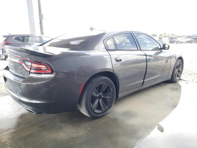 2C3CDXHG5GH132712 - 2016 DODGE CHARGER SXT GRAY photo 3