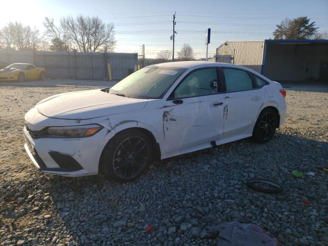 2HGFE2F55NH503084 - 2022 HONDA CIVIC SPORT Blanc photo 1