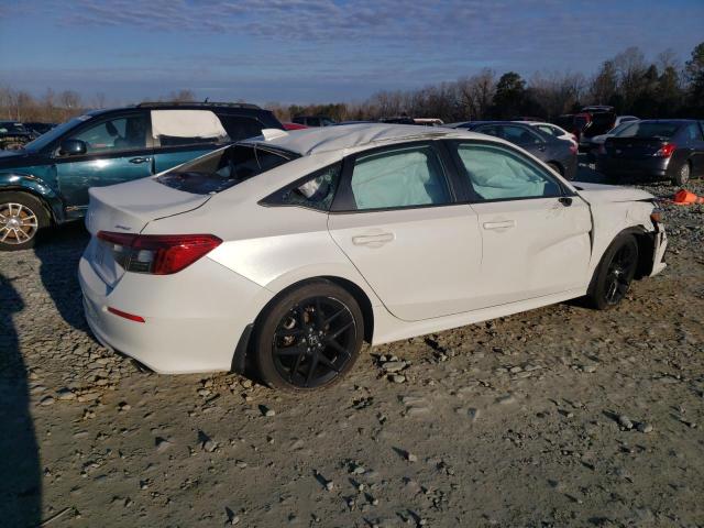 2HGFE2F55NH503084 - 2022 HONDA CIVIC SPORT Blanc photo 3