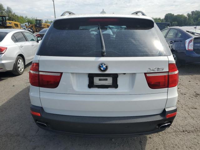 5UXFE83549L171748 - 2009 BMW X5 XDRIVE48I WHITE photo 6
