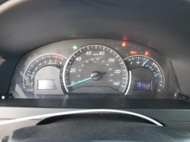 4T4BF1FK0CR258619 - 2012 TOYOTA CAMRY BASE GRAY photo 9