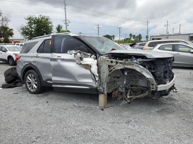 1FMSK7FH0MGB03341 - 2021 FORD EXPLORER LIMITED Gri fotoğraf 4