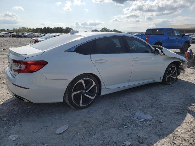 1HGCV1E32KA069133 - 2019 HONDA ACCORD SPORT თეთრი ფოტო 3