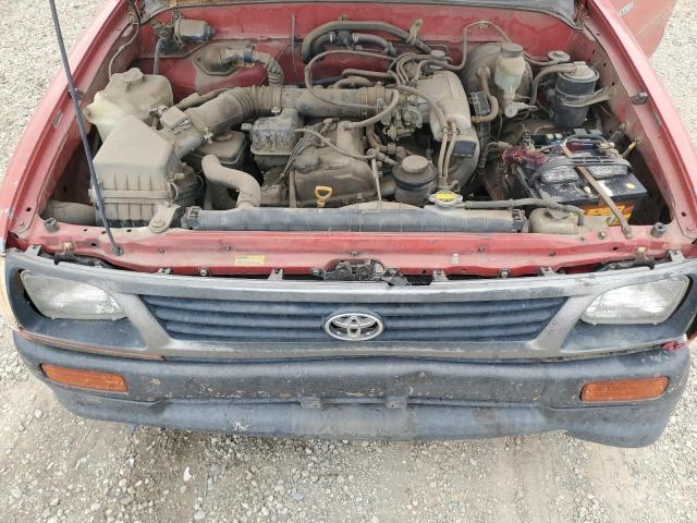 4TANL42N4TZ177675 - 1996 TOYOTA TACOMA RED photo 11