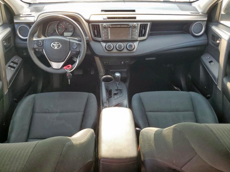 2T3ZFREVXEW101628 - 2014 TOYOTA RAV4 LE WHITE photo 8